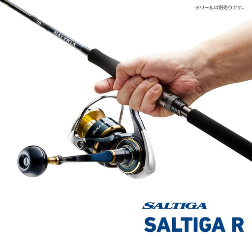 Daiwa SALTIGA R J64S-3 MD Spinning Rod 1.93m Jigging Rod Unisex Adult Black NEW_2