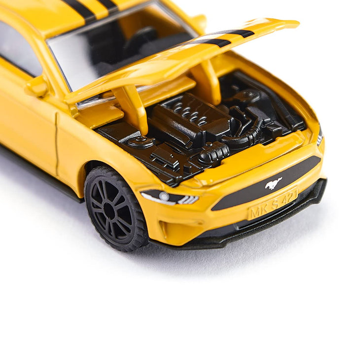 SIKU Ford Mustang GT for 3-year-olds & up SK1530 Plastic Miniature Car Yellow_3