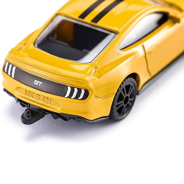 SIKU Ford Mustang GT for 3-year-olds & up SK1530 Plastic Miniature Car Yellow_5