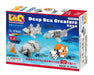 LaQ Marine World Deep Sea Creatures 175 pieces Multicolor Plate Block ‎L006547_2