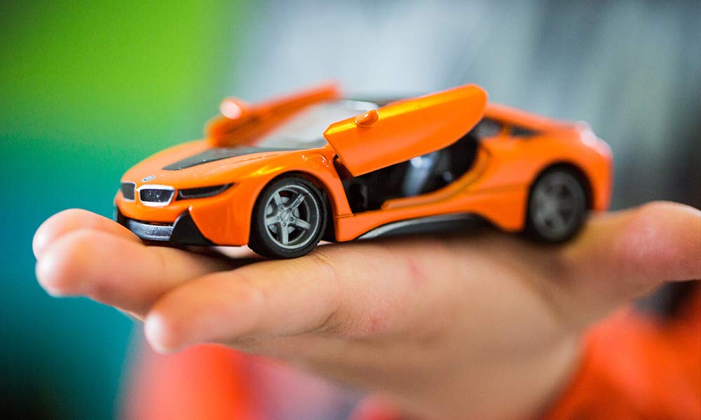 BorneLund SIKU BMW i8 LCI Toy Car for Ages. 3+ SK2348 Diecast Miniature Car NEW_6