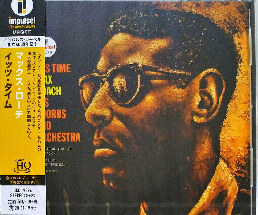 [UHQCD] it's time Limited Edition Max Roach UCCI-9324 Jazz Modern Drumming NEW_1