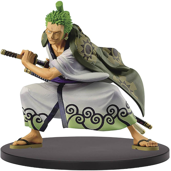Banpresto One Piece KING OF ARTIST The Roronoa Zoro Wano Country Figure NEW_1