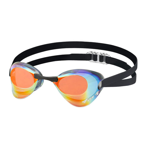 VIEW Swimming Goggles Blade Made in Japan Racing Mirror type Non-cushion V121SAM
