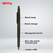 rotring Ballpoint Pen Oil-based Camouflage Green 600 2114263 for Professional_2