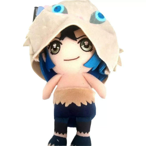 Demon Slayer: Kimetsu no Yaiba Inosuke Hashibira Chibi Plush Doll Polyesete NEW_1