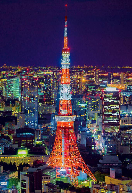 Beverly 1000-Piece Jigsaw Puzzle Tokyo Tower Micro Pieces 26x38cm M81-606 NEW_1