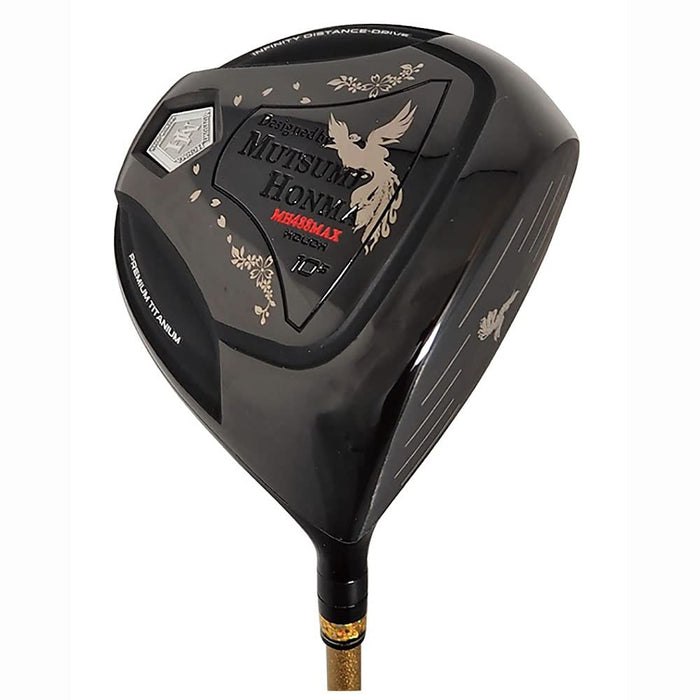 MUTSUMI HONMA Golf Club 1W High-rebound Driver MH488MAX 10.5 R Right Handed NEW_1