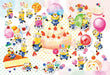 Epoch 300 pieces Jigsaw Puzzle Minions Mini Sweet Collage 26x38cm ‎28-802s NEW_1