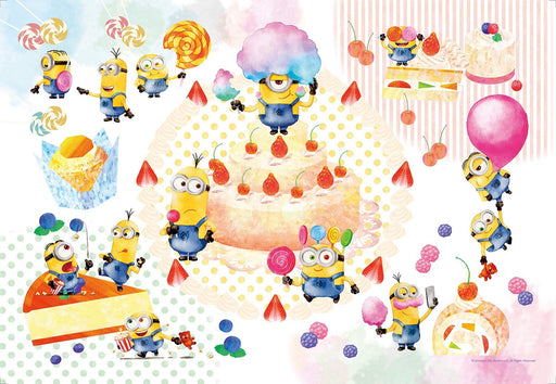 Epoch 300 pieces Jigsaw Puzzle Minions Mini Sweet Collage 26x38cm ‎28-802s NEW_2
