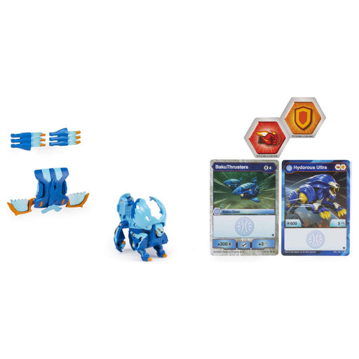 Takara Tomy Bakugan Bakugear Set Hydorous Ultra Plastic Action Figure Blue NEW_2