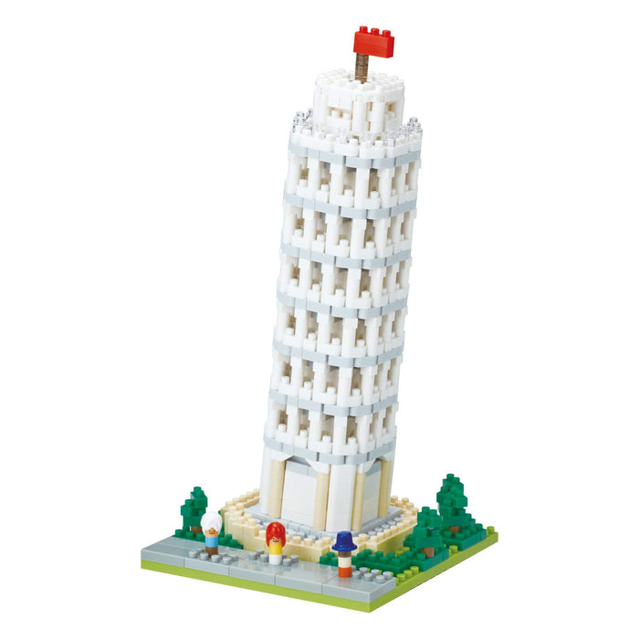 Kawada Nanoblock Pisa Tower NBH199 990 pieces Landscape Architecture Block NEW_1