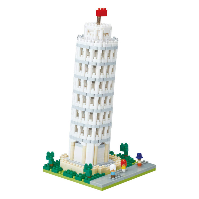 Kawada Nanoblock Pisa Tower NBH199 990 pieces Landscape Architecture Block NEW_3