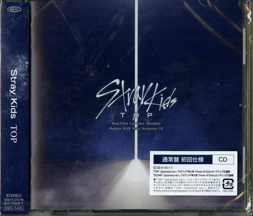[CD] TOP Japanese ver. Nomal Edition Stray Kids ESCL-5435 J-Pop Maxi-Single NEW_1