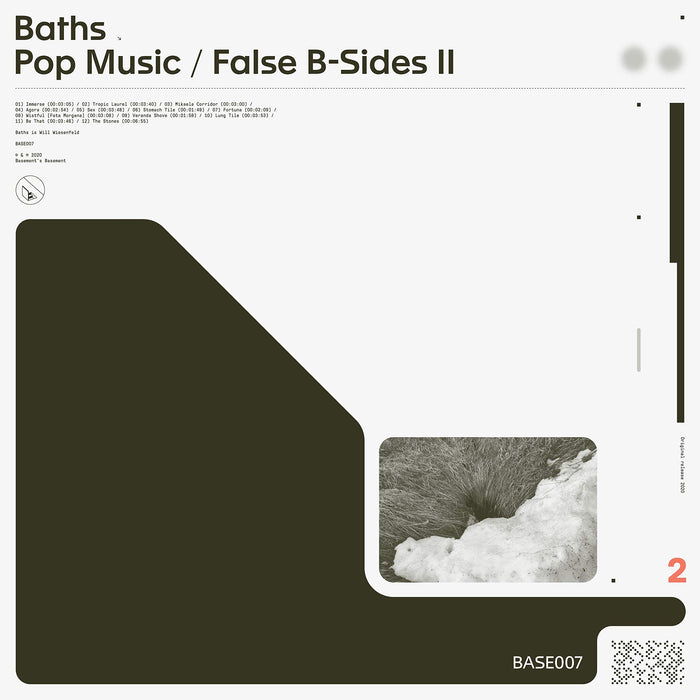 [CD] Pop Music / False B-Sides II Nomal Edition Baths XQNK-1012 Electronic Music_1
