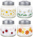 ADERIA Retro Glassware Retro Bonbon Canister Mini Alice 4 Patterns Assorted Set_1
