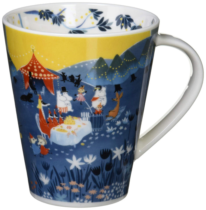 Yamaka Shoten MOOMIN Luonto Mug Cup L Party Made in Japan Blue 500ml MM3203-35_1