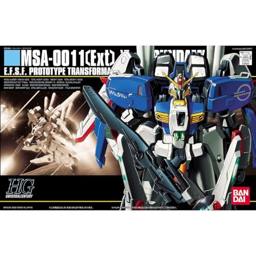 HGUC MSA-0011 Ex-S Gundam Gundam Sentinel Model kit BAN109463 Bandai Spirits NEW_6
