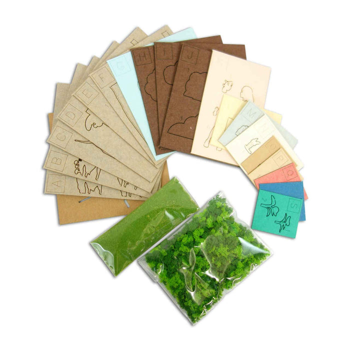 Studio Ghibli MINI When Marnie Was There Mushroom Forest Paper Craft MP07-113_6