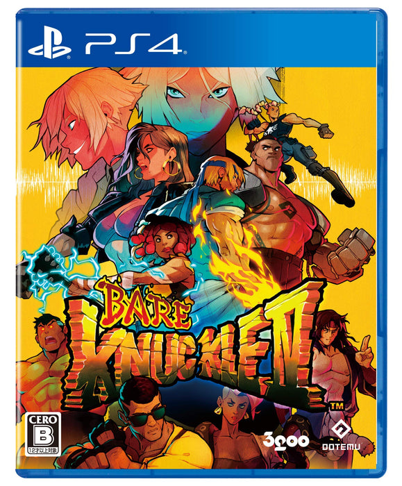 PS4 Bare Knuckle IV Special Edition Belt-scrolling action Game PLJM-16673 NEW_1