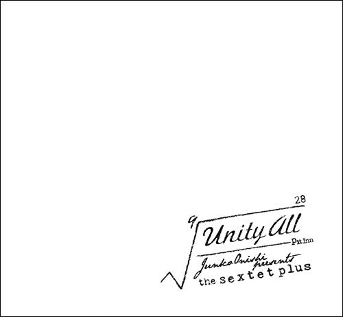 [CD] Unity All (Junko Onishi presents thesextetplus Live at PitInn) SCOL-1041_1