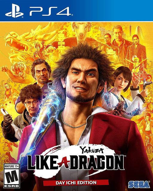 PS4 Game Yakuza: Like a Dragon Day Ichi Edition North America YK-63257-6 NEW_1