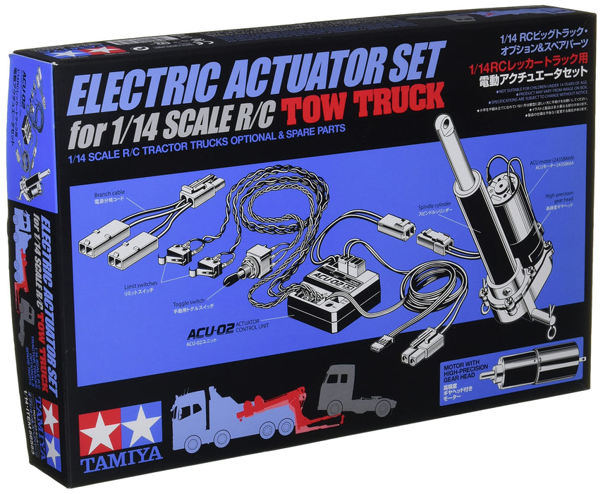 Tamiya 56553 1/14 Tow RC Tractor Big Truck Electric Actuator Set Parts TROP.53_1