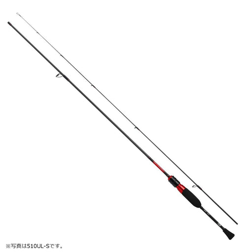 Daiwa GEKKABIJIN AJING 55UL-S R Spinning Rod 1.65m 2-pieces Black/Red 5802571_1