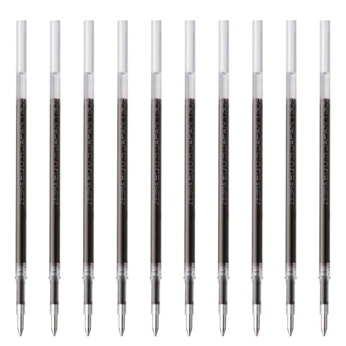 zebra oil-based ballpoint pen refill slurry EQ-0.5 lead black 10 pcs B-REQ5-BK_1