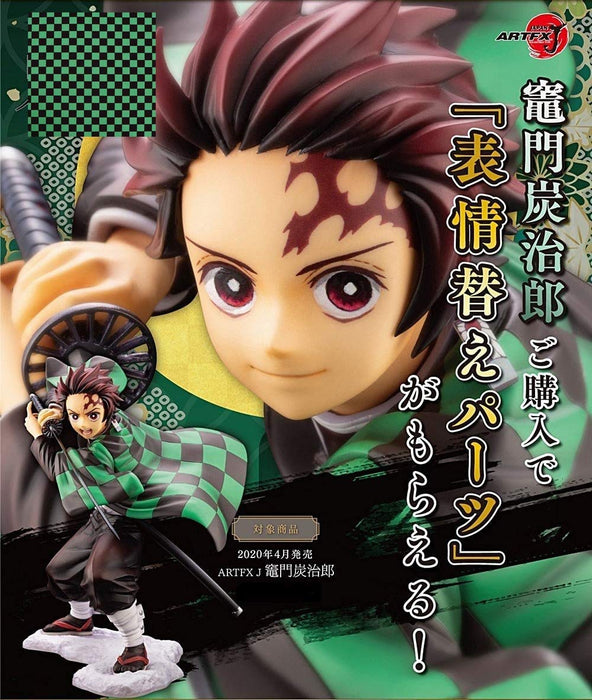 ARTFX J Demon Slayer: Kimetsu Kamado Tanjiro 1/8 Figure & face parts 178mm NEW_1