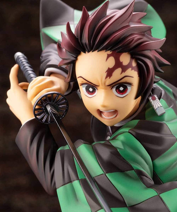 ARTFX J Demon Slayer: Kimetsu Kamado Tanjiro 1/8 Figure & face parts 178mm NEW_7