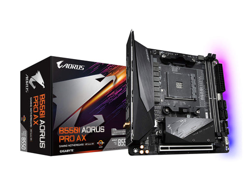 GIGABYTE B550I AORUS PRO AX motherboard MiniITX AMD B550 chipset MB4998 NEW_1