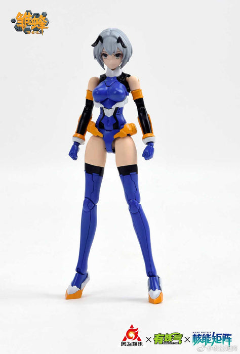 NUKE MATRIX Hinabachi B.E.E. Ruri 1/10.5 scale PVC & ABS Plastic Model kit NEW_3