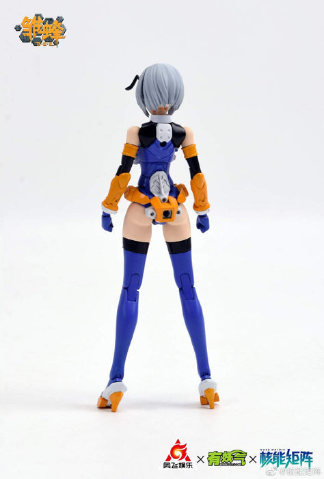 NUKE MATRIX Hinabachi B.E.E. Ruri 1/10.5 scale PVC & ABS Plastic Model kit NEW_4