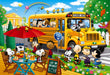 Epoch 1053pc PEANUTS Snoopy School Bus Jigsaw Puzzle Super Small Pieces ‎31-517s_1