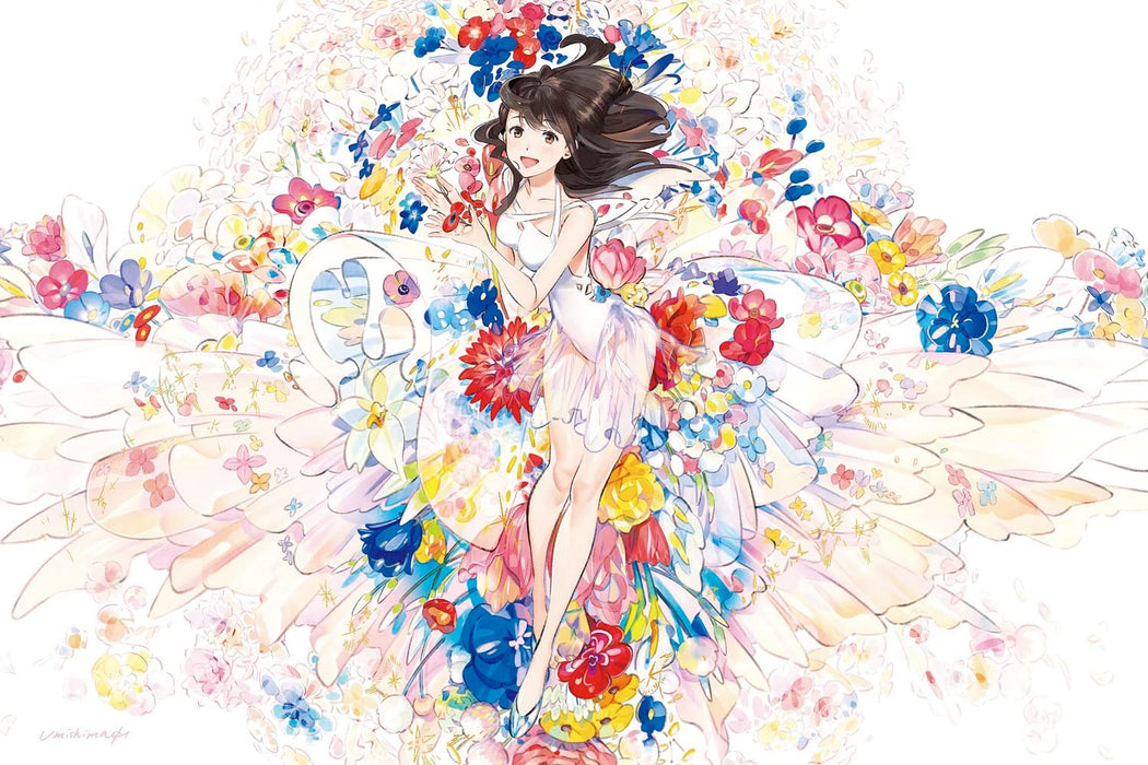 1000 pieces jigsaw puzzle Sea Island 1000 pieces 1000 bouquets 50x75cm 11-600s_1