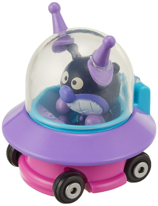 SEGA FAVE Anpanman Museum Let's Go Mini Car Baikin UFO and Baikinman Toy NEW_1