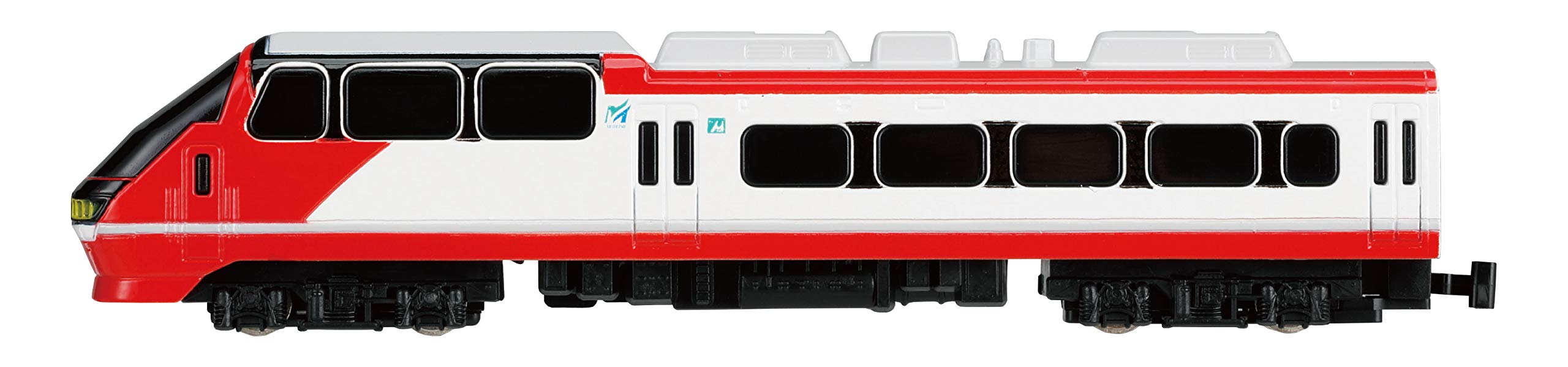 TRANE N Gauge Die-cast Scale Model No.55 Meitetsu 1200 Series Panorama Super NEW_3