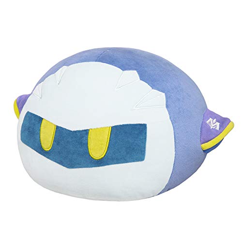 Kirby's Dream Land Cushion Meta Knight 42cm Plush Doll Sanei Boeki D30xH26cm NEW_1