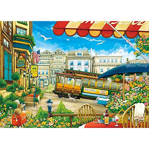 APPLEONE 500 Piece Jigsaw Puzzle San Francisco Holiday 38x53cm ‎500-273 NEW_1