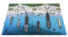 Pit-Road 1/700 SPS Series WWII Normandy D-Day Paper Diorama Base 290x185mm SPS07_1