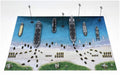 Pit-Road 1/700 SPS Series WWII Normandy D-Day Paper Diorama Base 290x185mm SPS07_2