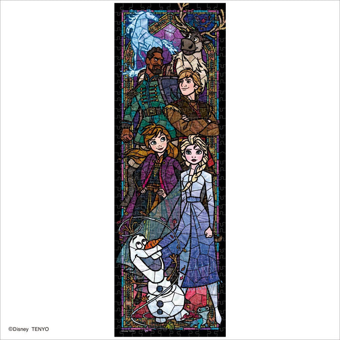 Tenyo Jigsaw Puzzle Disney Frozen 2 Stained Glass 456 Pieces ‎DSG-456-739 NEW_2