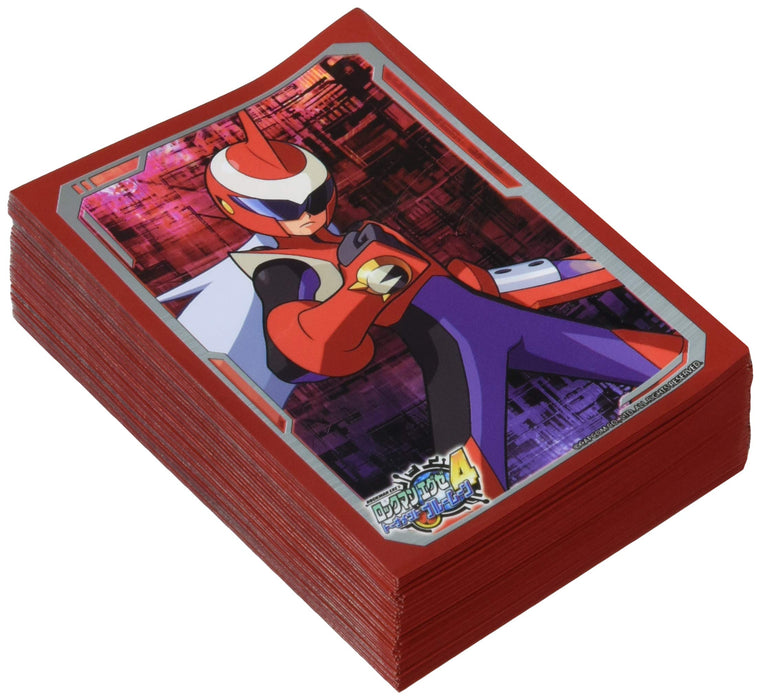 BROCCOLI Mega Man EXE6 Protoman Trading card sleeve Rockman Game Pack of 80 NEW_2