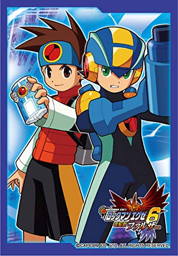 BROCCOLI Mega Man EXE6 Lan & Mega Man Trading card sleeve Rockman Game 67x92mm_1