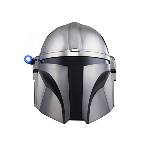 Hasbro Star Wars Black Series The Mandalorian Electronic Helmet ‎Silver F0493_1