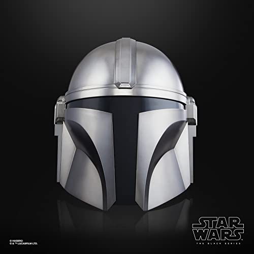 Hasbro Star Wars Black Series The Mandalorian Electronic Helmet ‎Silver F0493_2