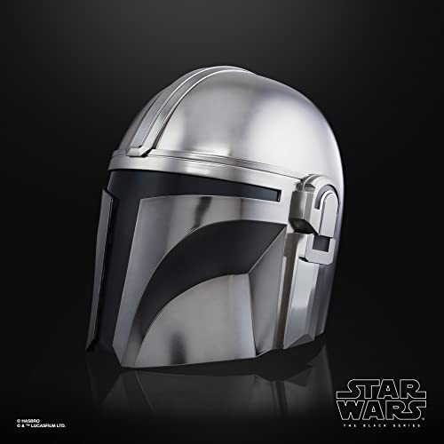 Hasbro Star Wars Black Series The Mandalorian Electronic Helmet ‎Silver F0493_6
