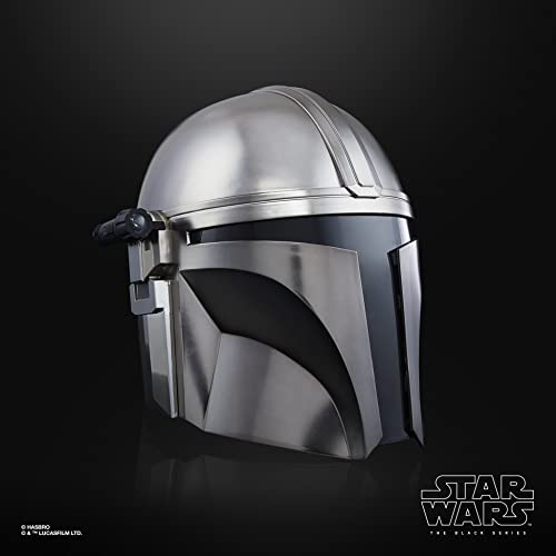 Hasbro Star Wars Black Series The Mandalorian Electronic Helmet ‎Silver F0493_7