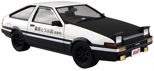 AOSHIMA 1/24 Initial D No.1 AE86 Toyota Sprinter Trueno Project D Ver. model kit_2